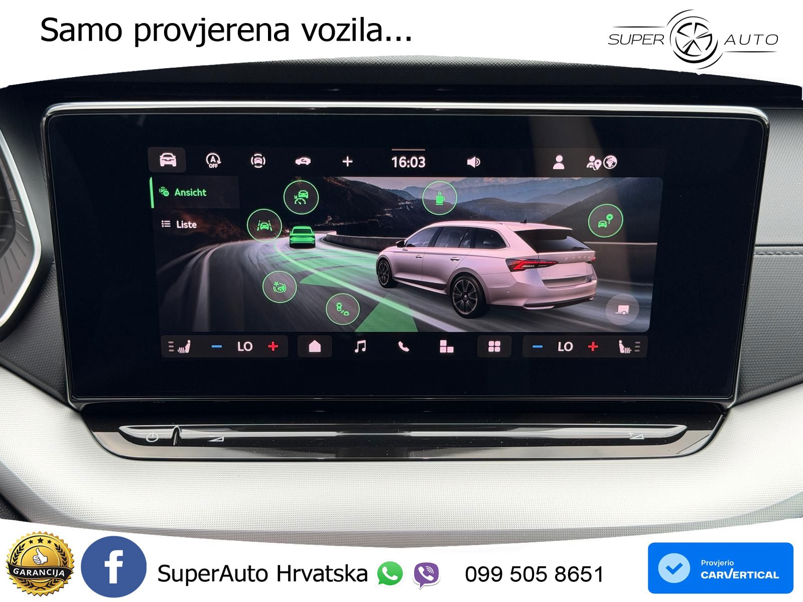 Škoda Octavia Combi 1.5 TSI (116 KS) DSG Selection LED+GR SJED+ACC