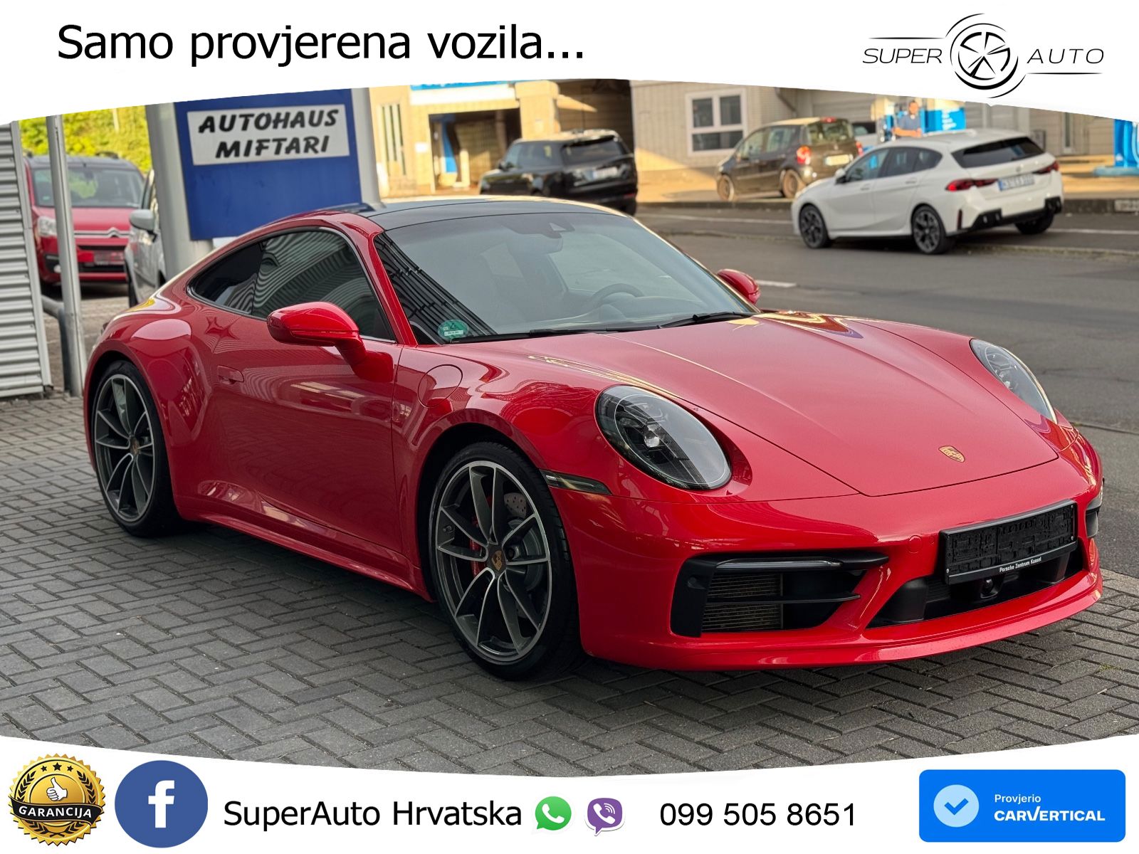 Porsche 911 Carrera S 3.0 (450 KS) PDK MATRIX+GR SJED+KAM