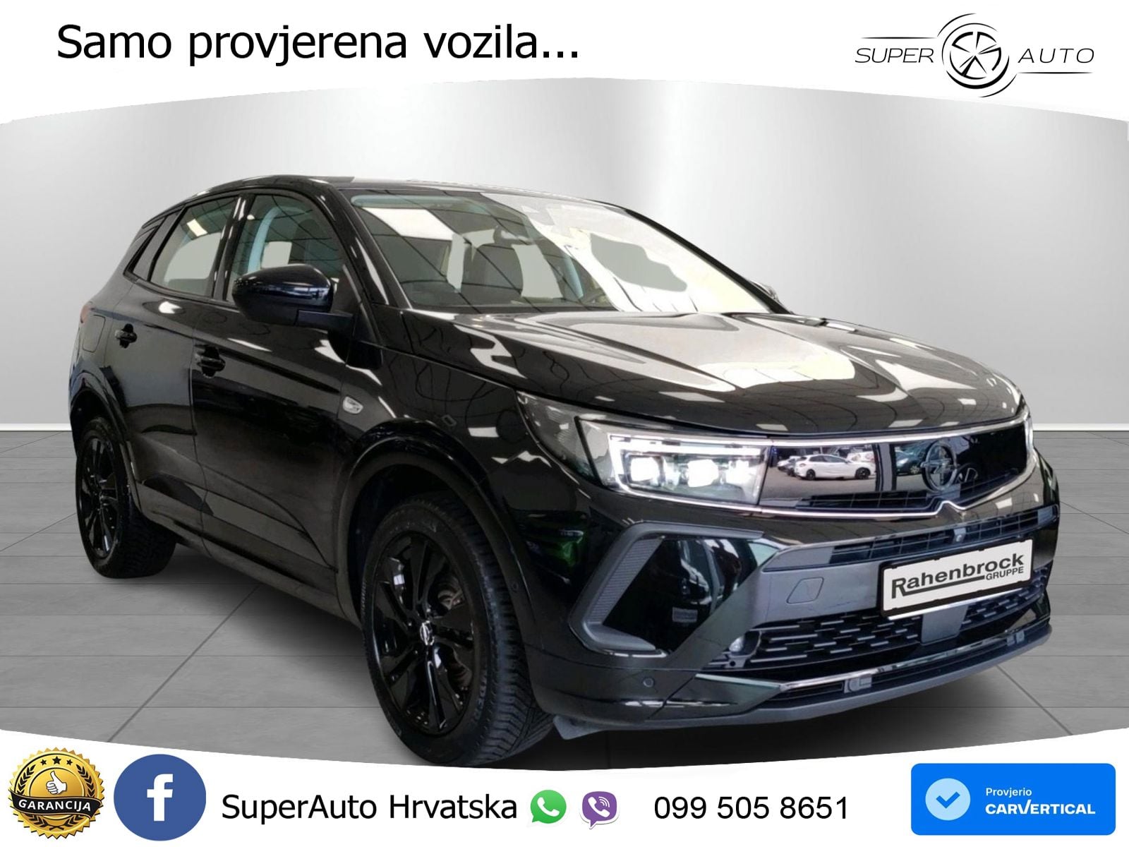 Opel Grandland 1.2i Turbo (130 KS) Automatic GS LED+GR SJED+ACC