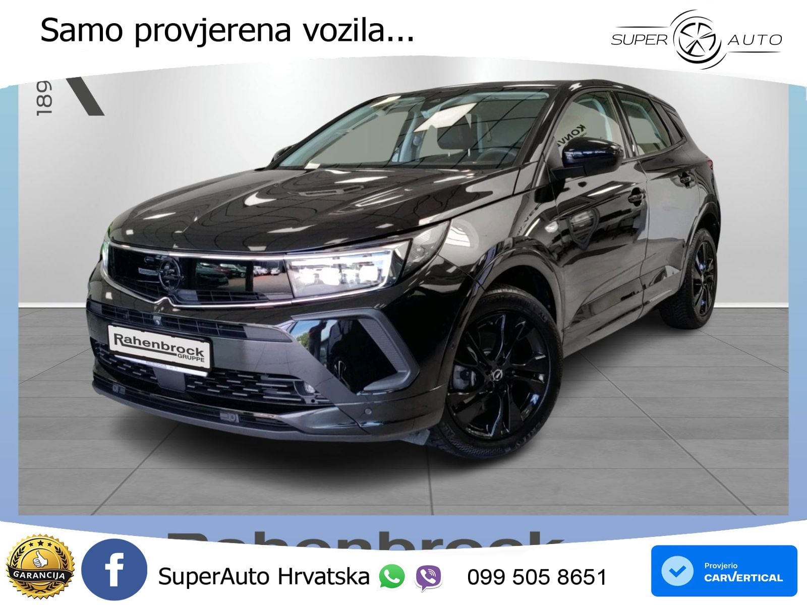 Opel Grandland 1.2i Turbo (130 KS) Automatic GS LED+GR SJED+ACC