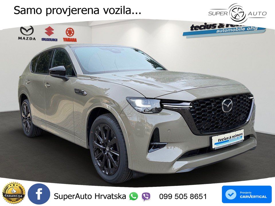 Mazda CX-60 2.5 e-Skyactiv (328 KS) AWD Automatic LED+GR SJED+ACC
