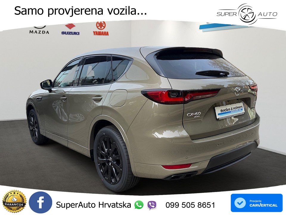 Mazda CX-60 2.5 e-Skyactiv (328 KS) AWD Automatic LED+GR SJED+ACC