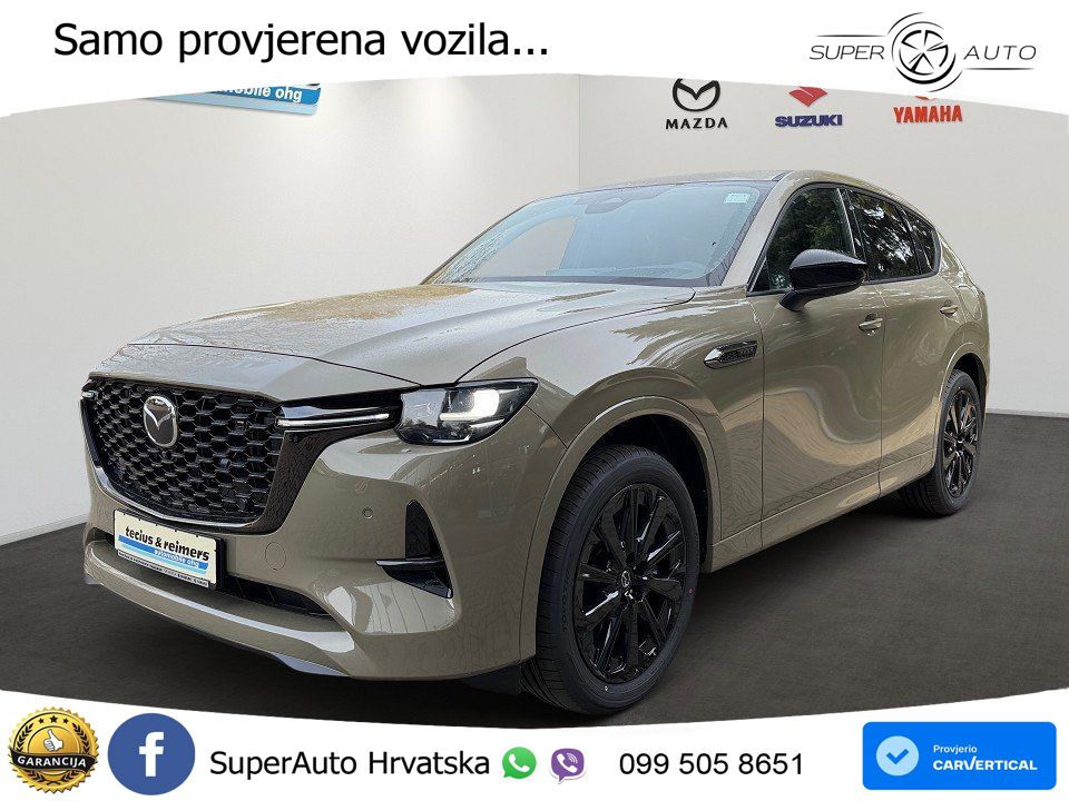 Mazda CX-60 2.5 e-Skyactiv (328 KS) AWD Automatic LED+GR SJED+ACC