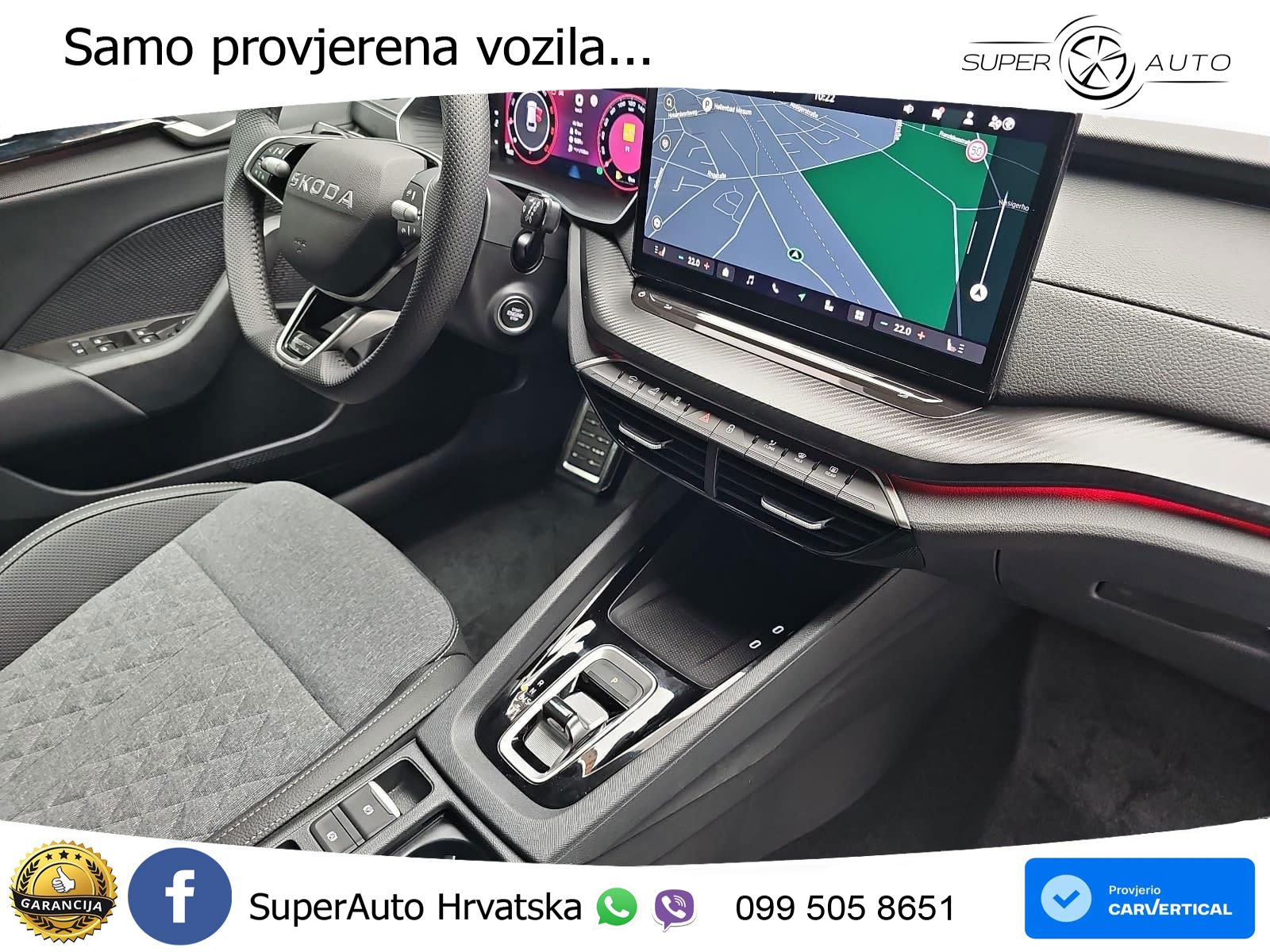 Škoda Octavia Combi 2.0 TDI (150 KS) DSG SportLine LED+GR SJED+ACC