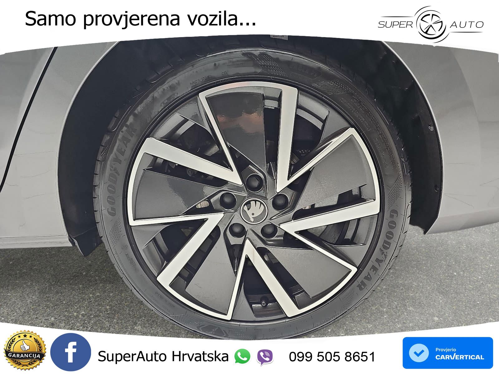 Škoda Octavia Combi 2.0 TDI (150 KS) DSG SportLine LED+GR SJED+ACC