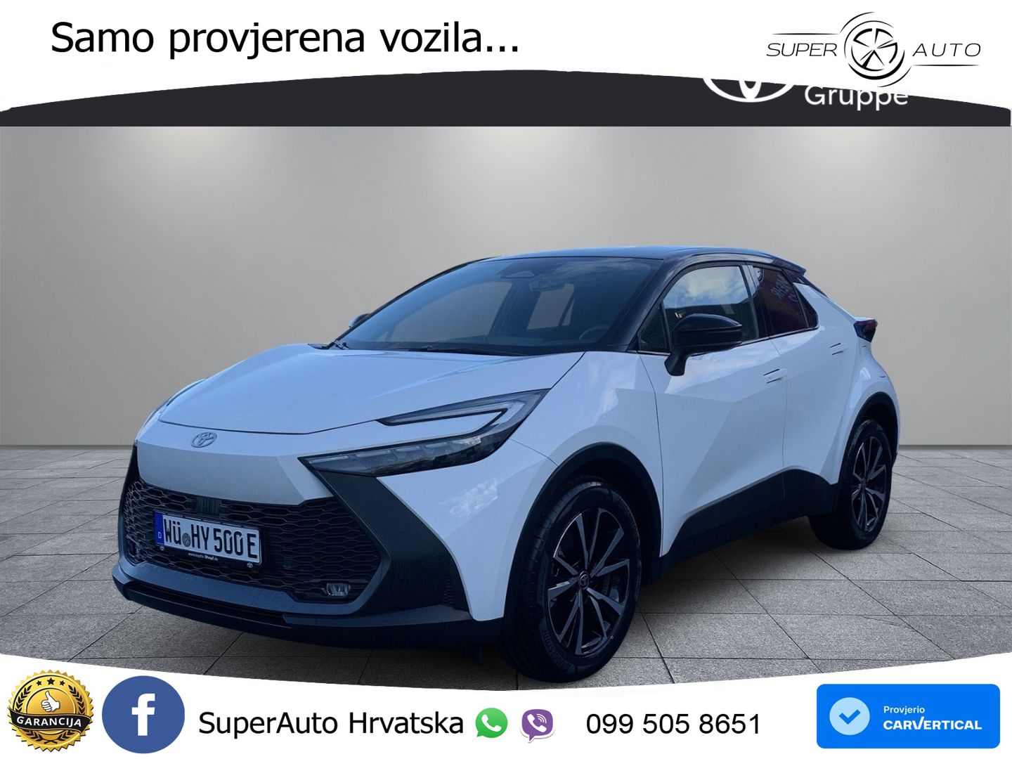 Toyota C-HR 2.0 (223 KS) PHEV e-CVT Teamplayer LED+GR SJED+ACC