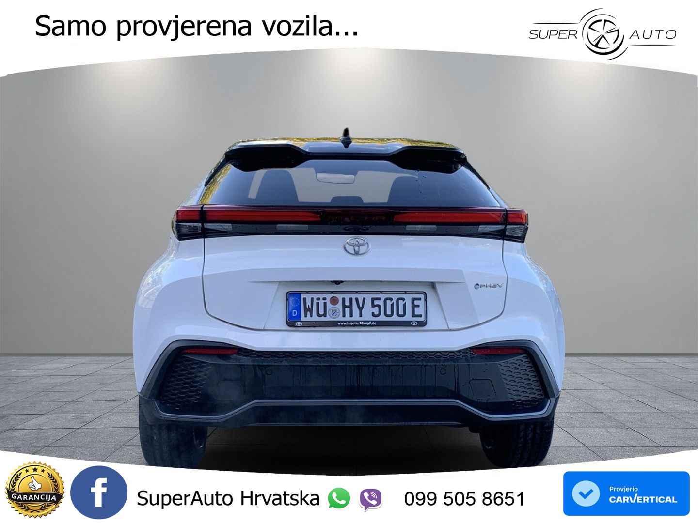 Toyota C-HR 2.0 (223 KS) PHEV e-CVT Teamplayer LED+GR SJED+ACC