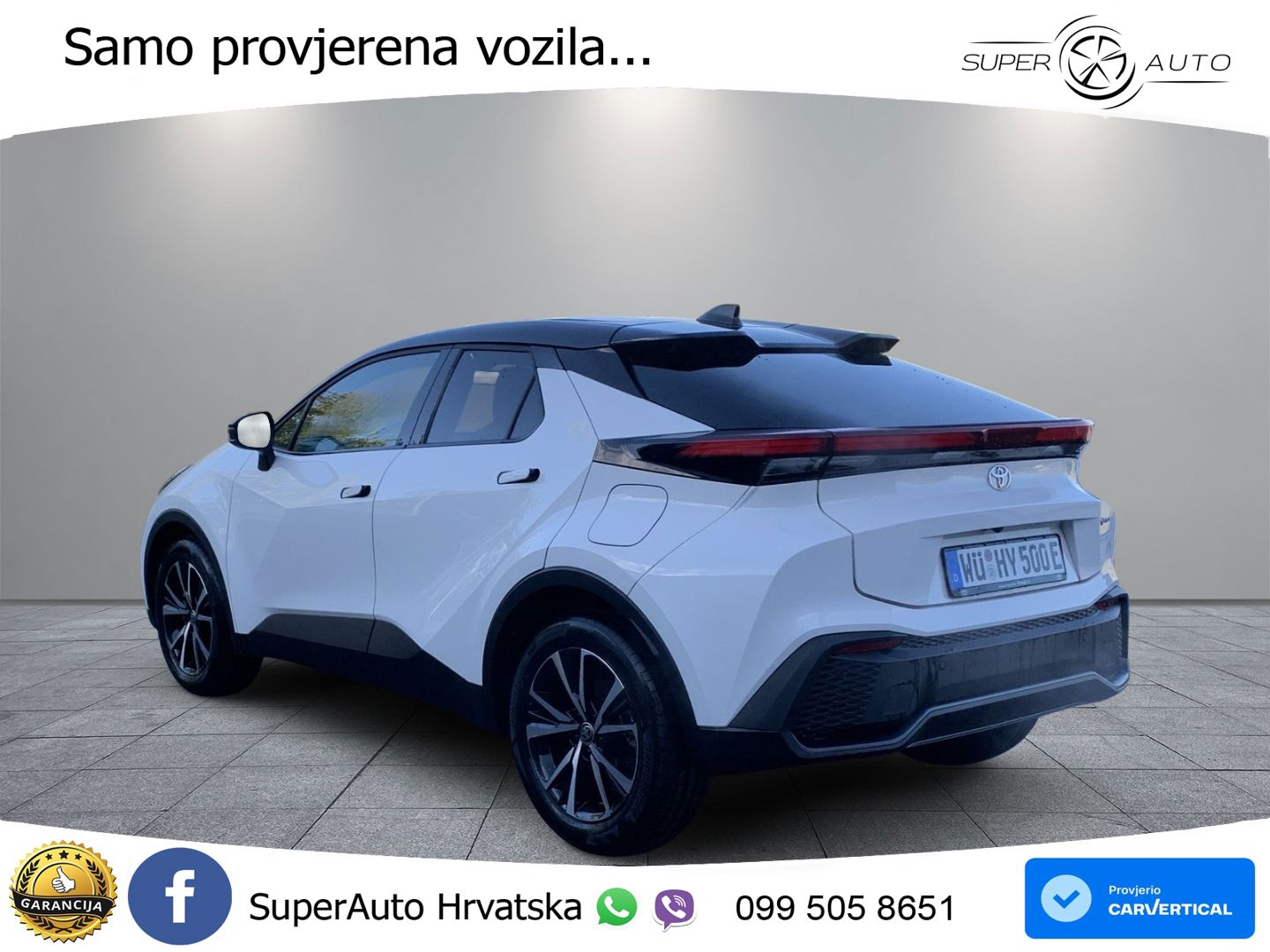Toyota C-HR 2.0 (223 KS) PHEV e-CVT Teamplayer LED+GR SJED+ACC