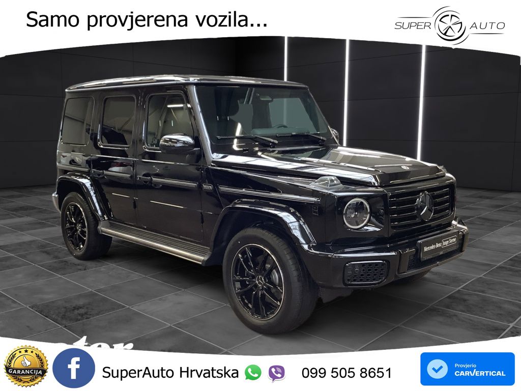 Mercedes G 450d Long (367 KS) 4MATIC 9G-TRONIC AMG LED+GR SJED+ACC