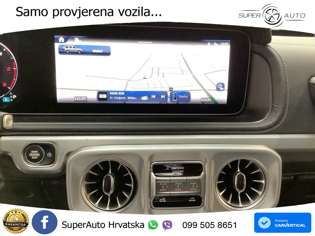 Mercedes G 450d Long (367 KS) 4MATIC 9G-TRONIC AMG LED+GR SJED+ACC