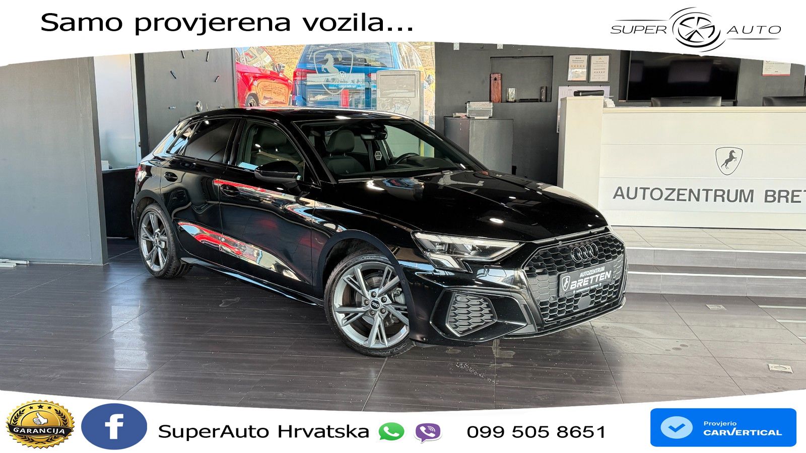 Audi A3 35 TDI (150 KS) S tronic S line LED+GR SJED+ACC