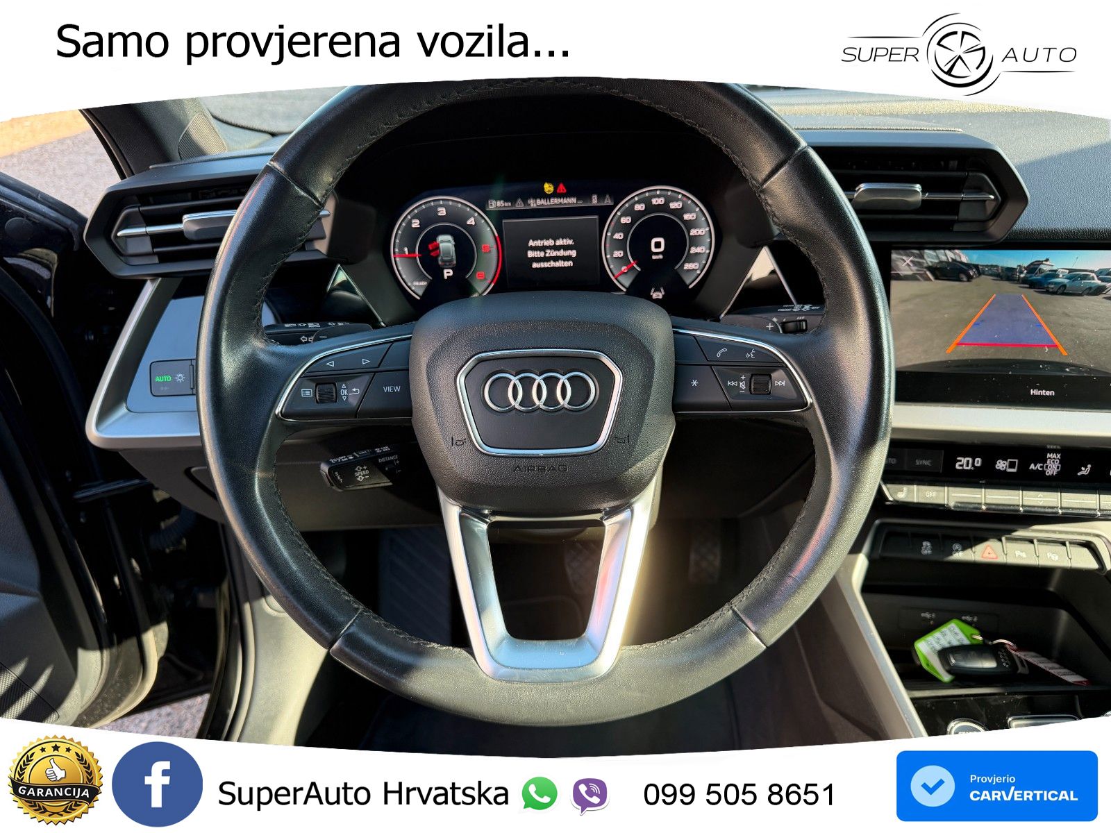 Audi A3 35 TDI (150 KS) S tronic S line LED+GR SJED+ACC