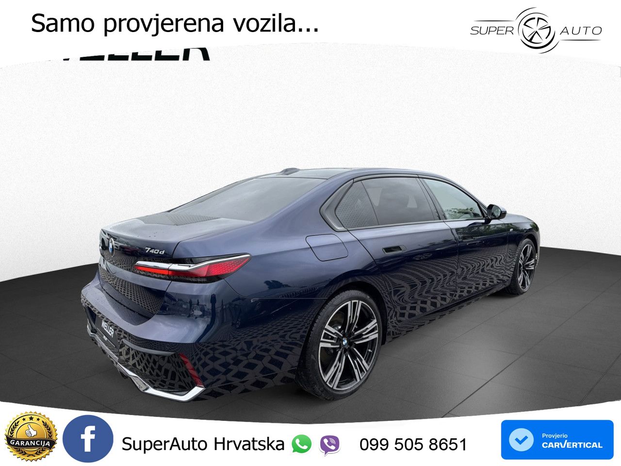 BMW 740d (299 KS) xDrive Steptronic M Sport ACC+HEAD+4xGR SJED+360+PANO