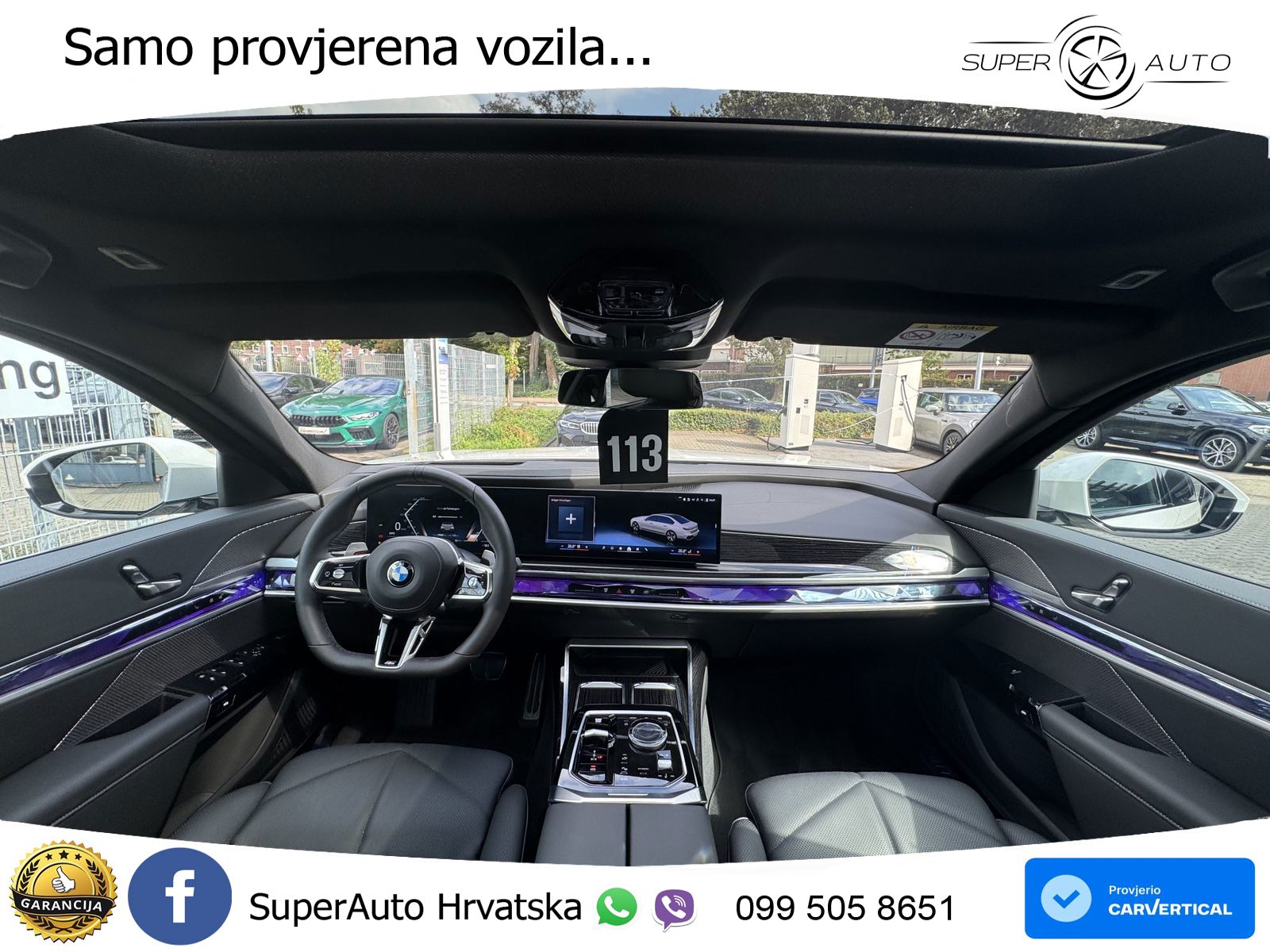 BMW 740d (299 KS) xDrive Steptronic M Sport ZRAČNI+ACC+GR SJED+KAM+PANO