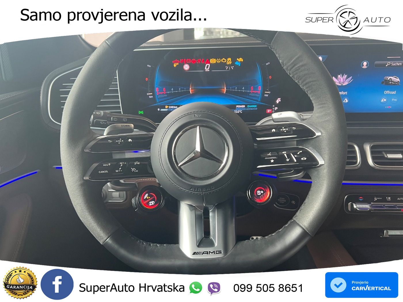 Mercedes AMG GLE 53 (435 KS) EQ Boost 4MATIC+ AMG SPEEDSHIFT TCT 9G ACC+HEAD+4xGR SJED+360+PANO