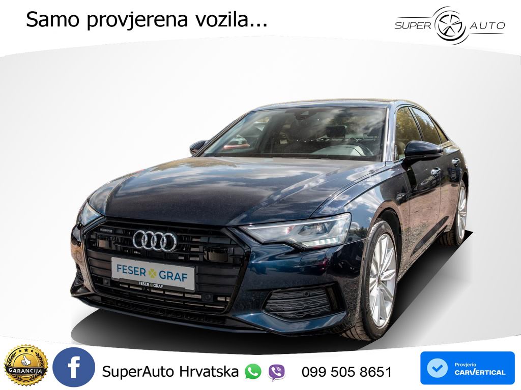 Audi A6 55 TFSI V6 (340 KS) quattro S tronic S line LED+GR SJED+ACC
