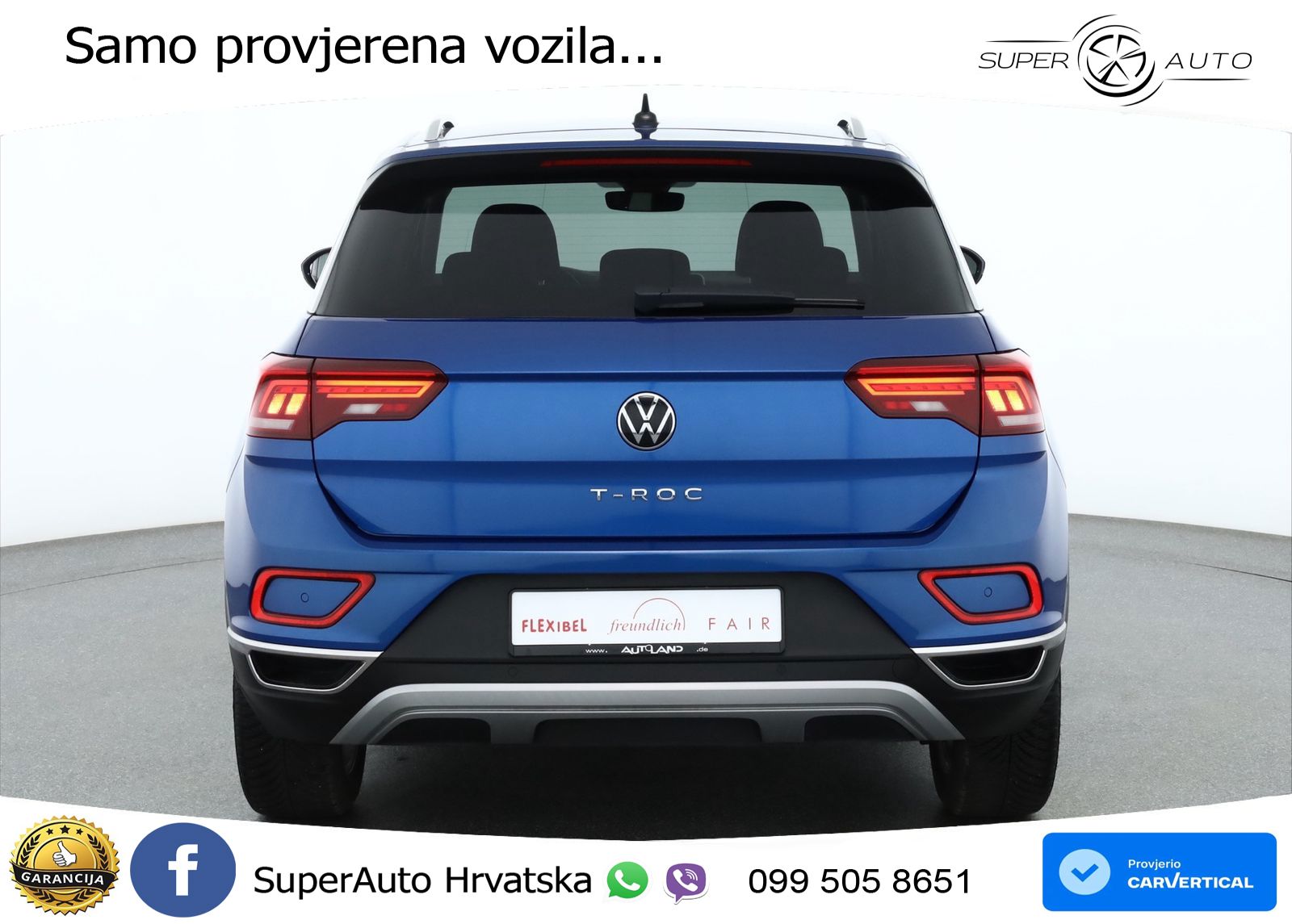 Volkswagen T-Roc I 1.5 TSI (150 KS) DSG LED+GR SJED+ACC