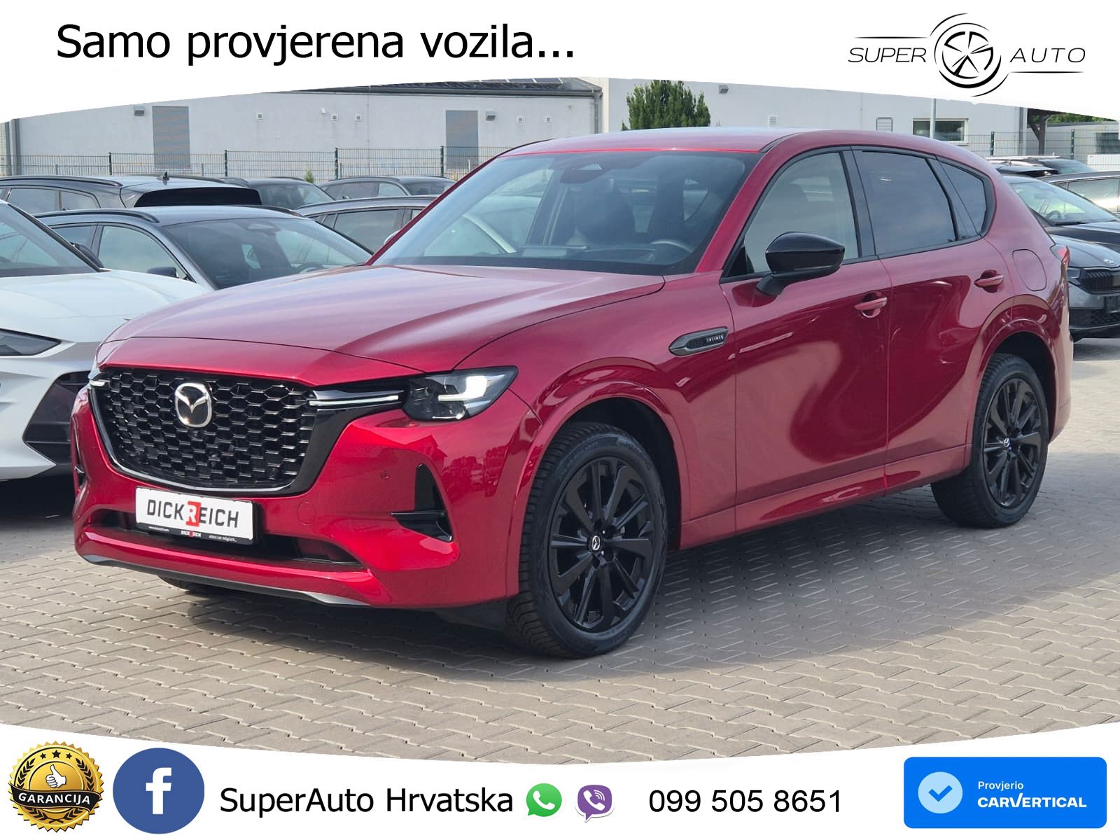 Mazda CX-60 3.3 e-Skyactiv D (254 KS) AWD Automatic ACC+HEAD+4xGR SJED+360+PANO
