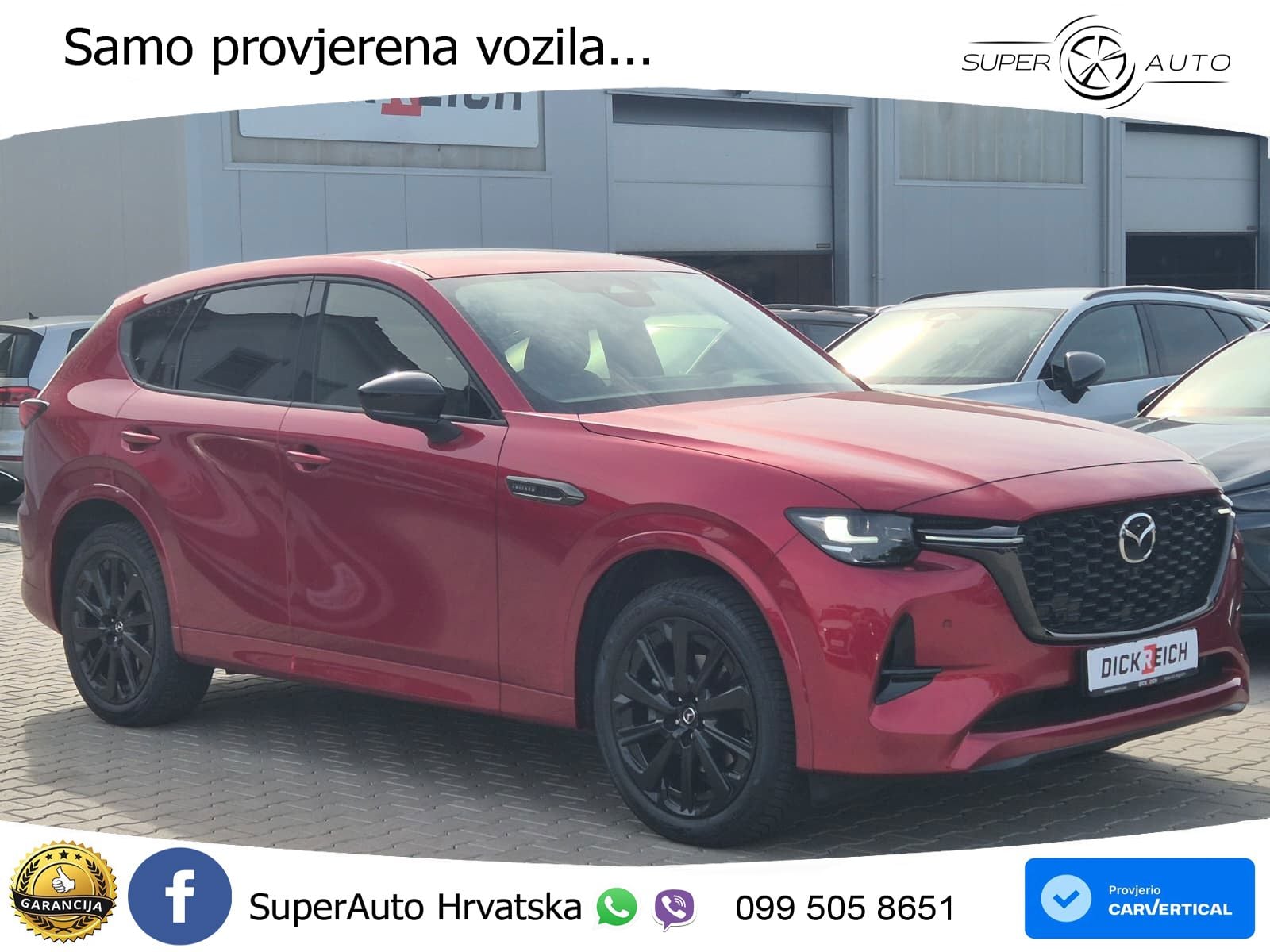 Mazda CX-60 3.3 e-Skyactiv D (254 KS) AWD Automatic ACC+HEAD+4xGR SJED+360+PANO