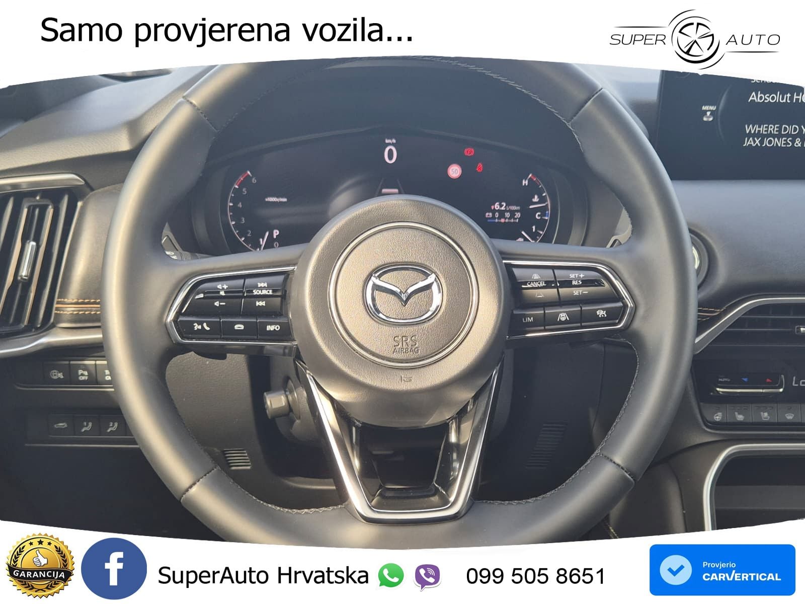 Mazda CX-60 3.3 e-Skyactiv D (254 KS) AWD Automatic ACC+HEAD+4xGR SJED+360+PANO