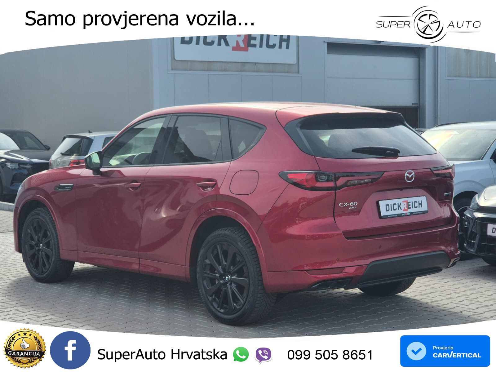 Mazda CX-60 3.3 e-Skyactiv D (254 KS) AWD Automatic ACC+HEAD+4xGR SJED+360+PANO