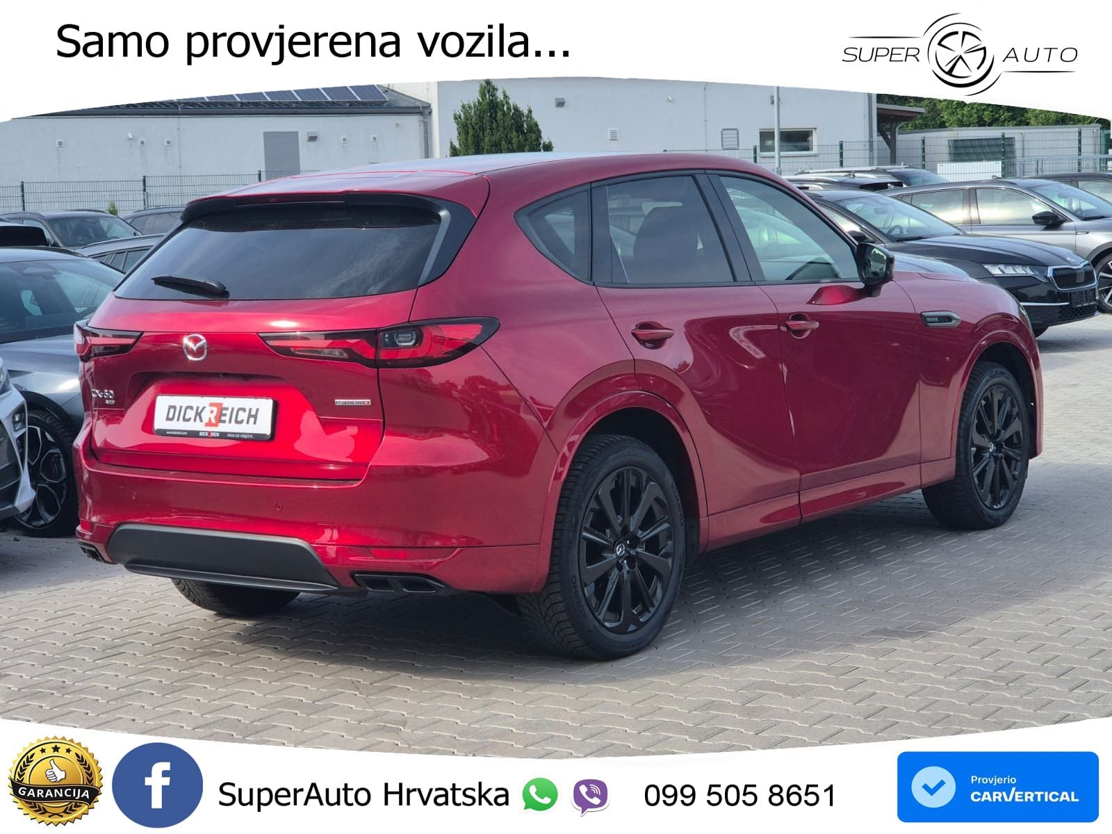 Mazda CX-60 3.3 e-Skyactiv D (254 KS) AWD Automatic ACC+HEAD+4xGR SJED+360+PANO