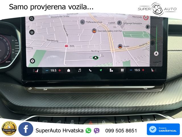 Škoda Octavia Combi 1.5 TSI (150 KS) DSG SportLine MATRIX+GR SJED+KAM
