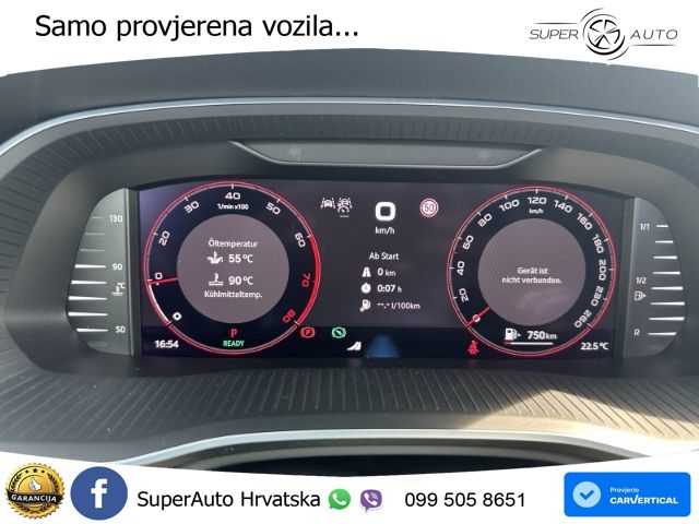Škoda Octavia Combi 1.5 TSI (150 KS) DSG SportLine MATRIX+GR SJED+KAM