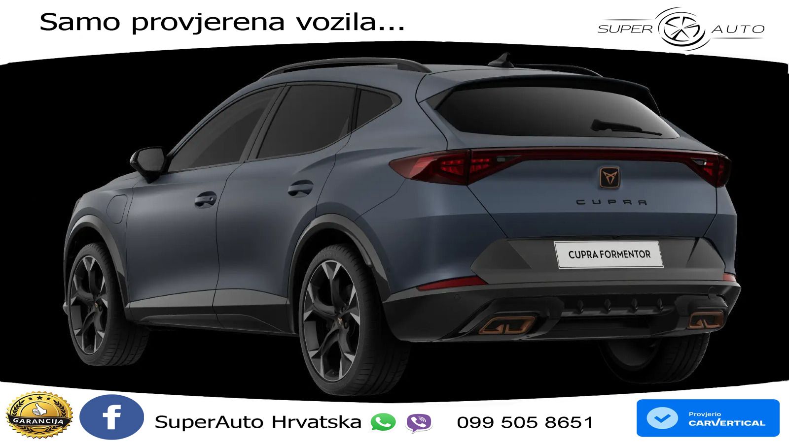 Cupra Formentor 1.4 TSI (245 KS) e-Hybrid DSG VZ LED+GR SJED+ACC
