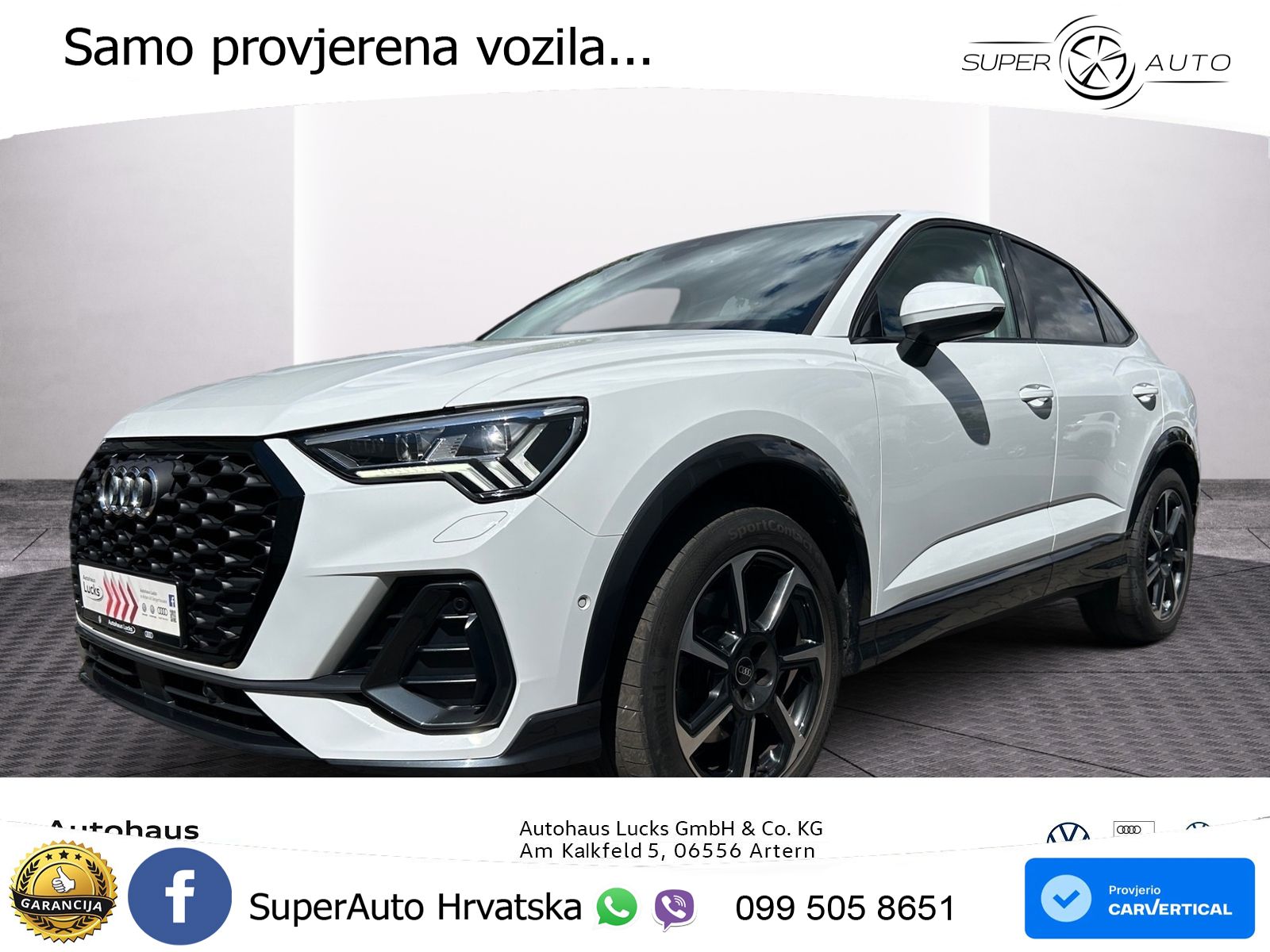 Audi Q3 II Sportback 40 TFSI (190 KS) quattro S tronic MATRIX+GR SJED+KAM