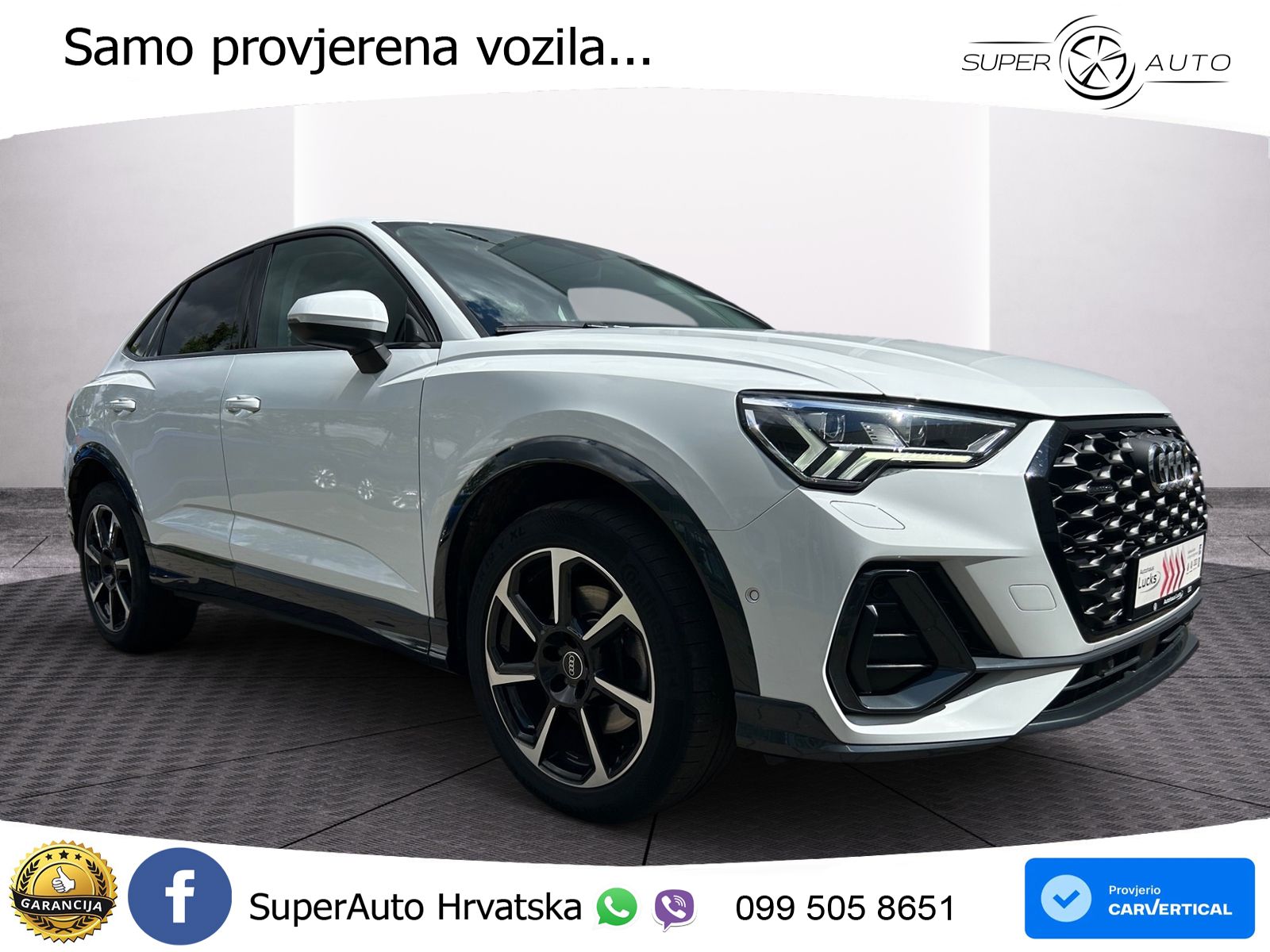 Audi Q3 II Sportback 40 TFSI (190 KS) quattro S tronic MATRIX+GR SJED+KAM