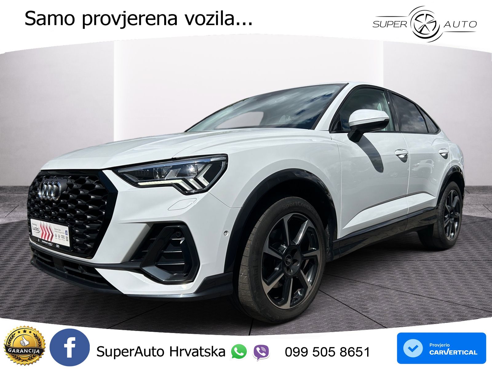 Audi Q3 II Sportback 40 TFSI (190 KS) quattro S tronic MATRIX+GR SJED+KAM