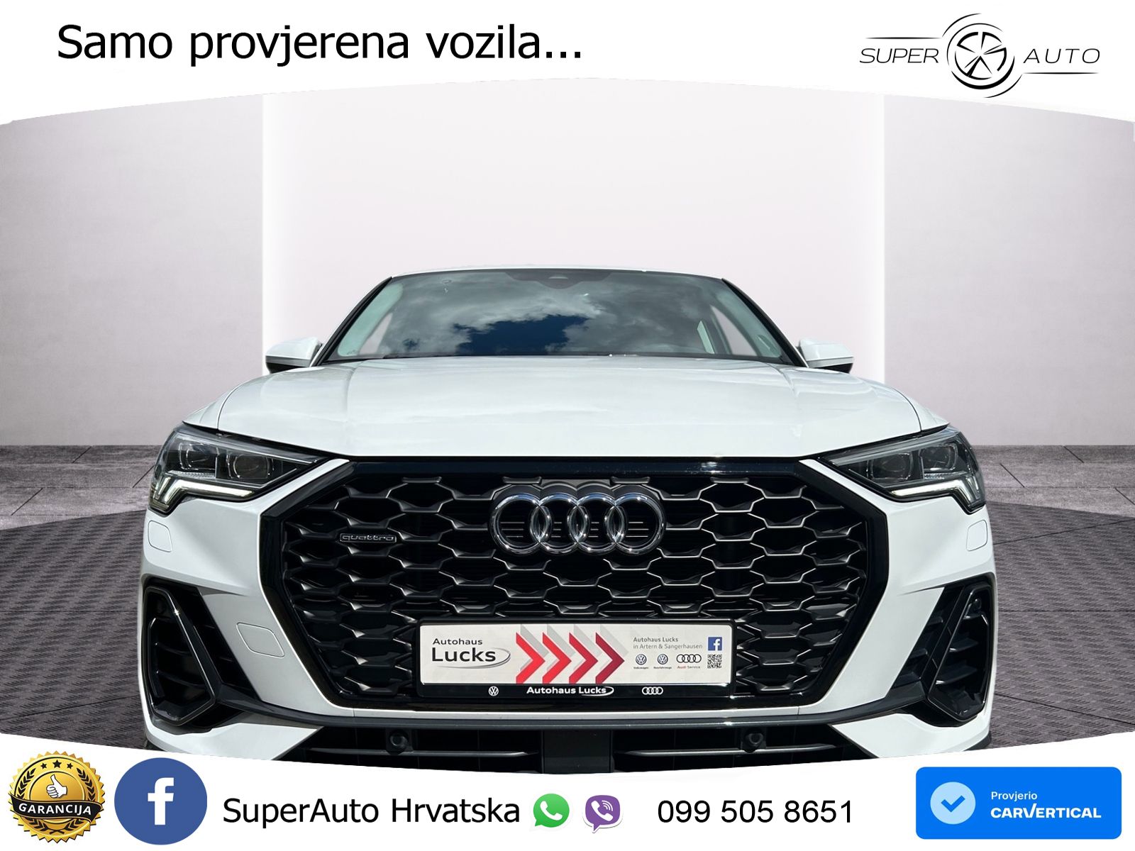 Audi Q3 II Sportback 40 TFSI (190 KS) quattro S tronic MATRIX+GR SJED+KAM