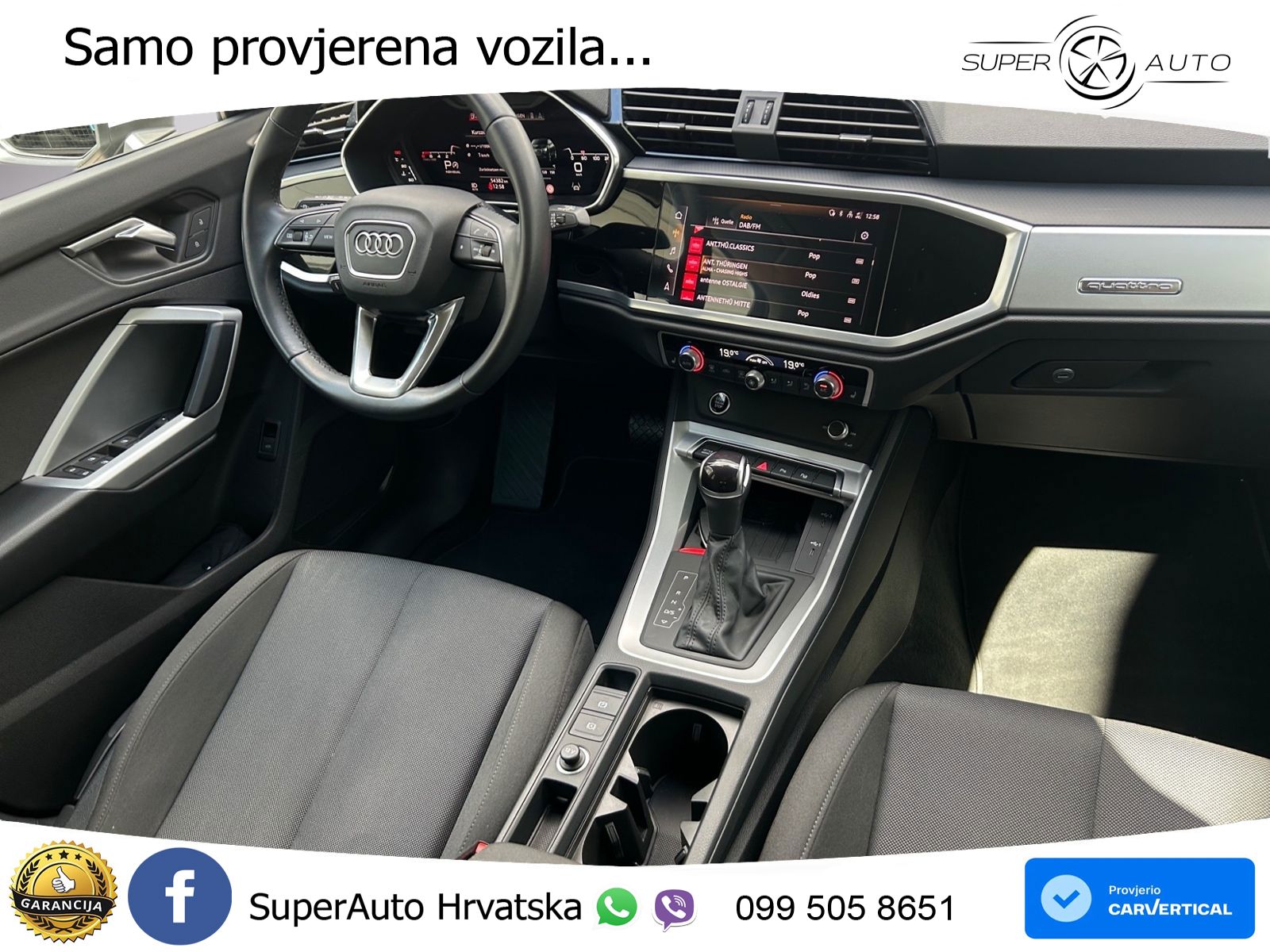 Audi Q3 II Sportback 40 TFSI (190 KS) quattro S tronic MATRIX+GR SJED+KAM