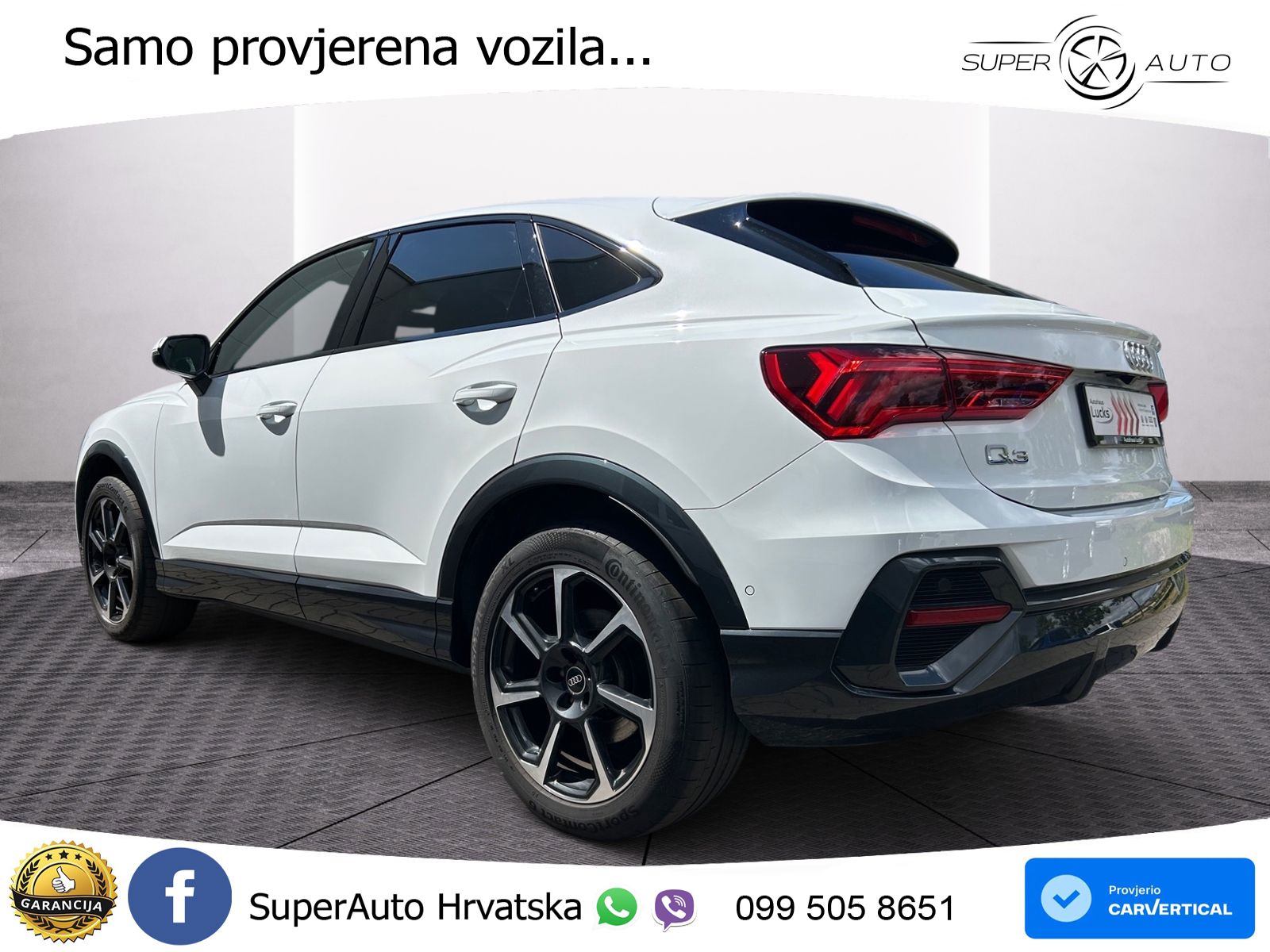 Audi Q3 II Sportback 40 TFSI (190 KS) quattro S tronic MATRIX+GR SJED+KAM