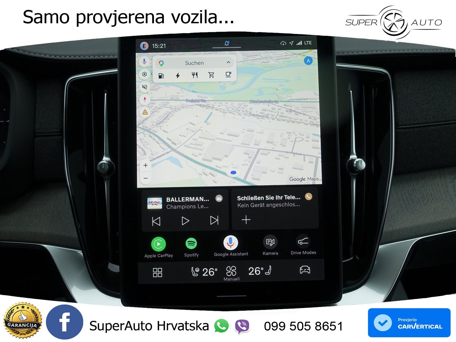 Volvo XC90 2.0 T8 AWD Automatic LED+GR SJED+ACC