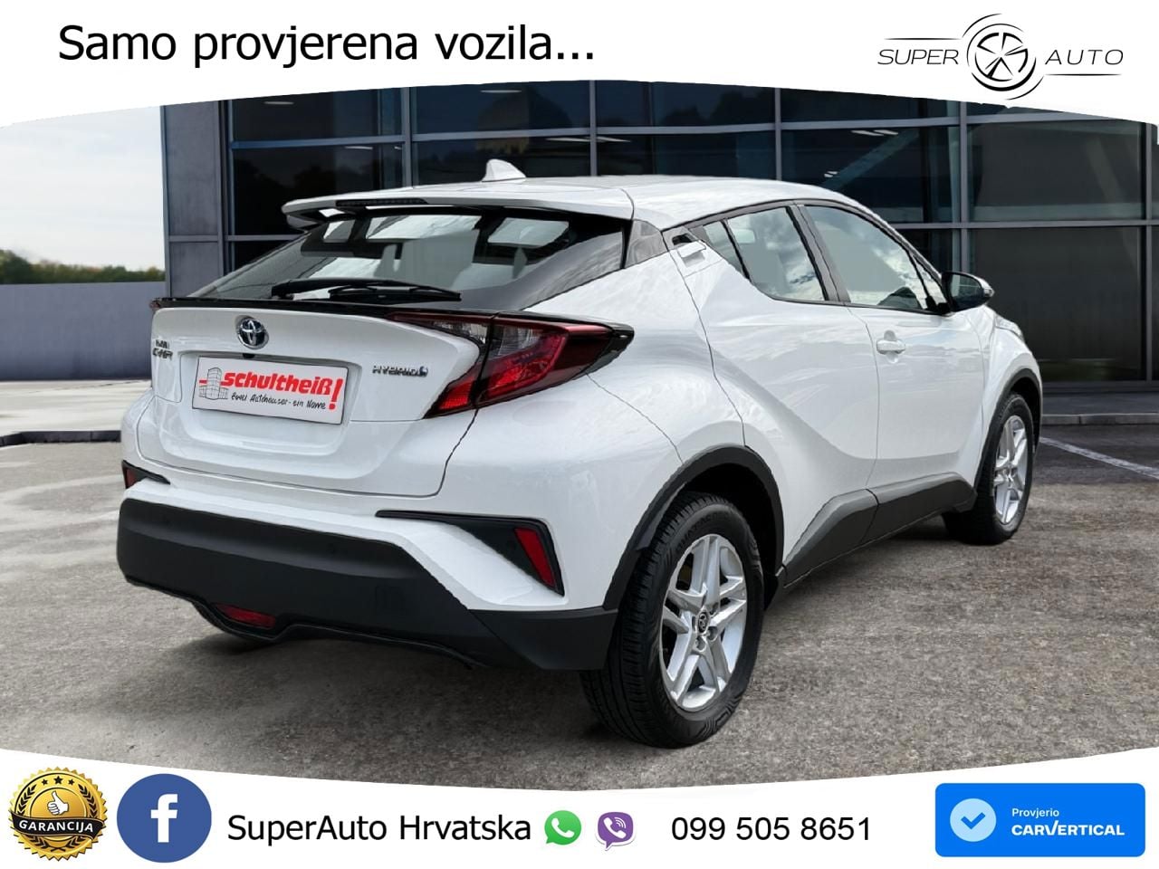 Toyota C-HR 1.8 (122 KS) Hybrid e-CVT Business Edition LED+GR SJED+ACC