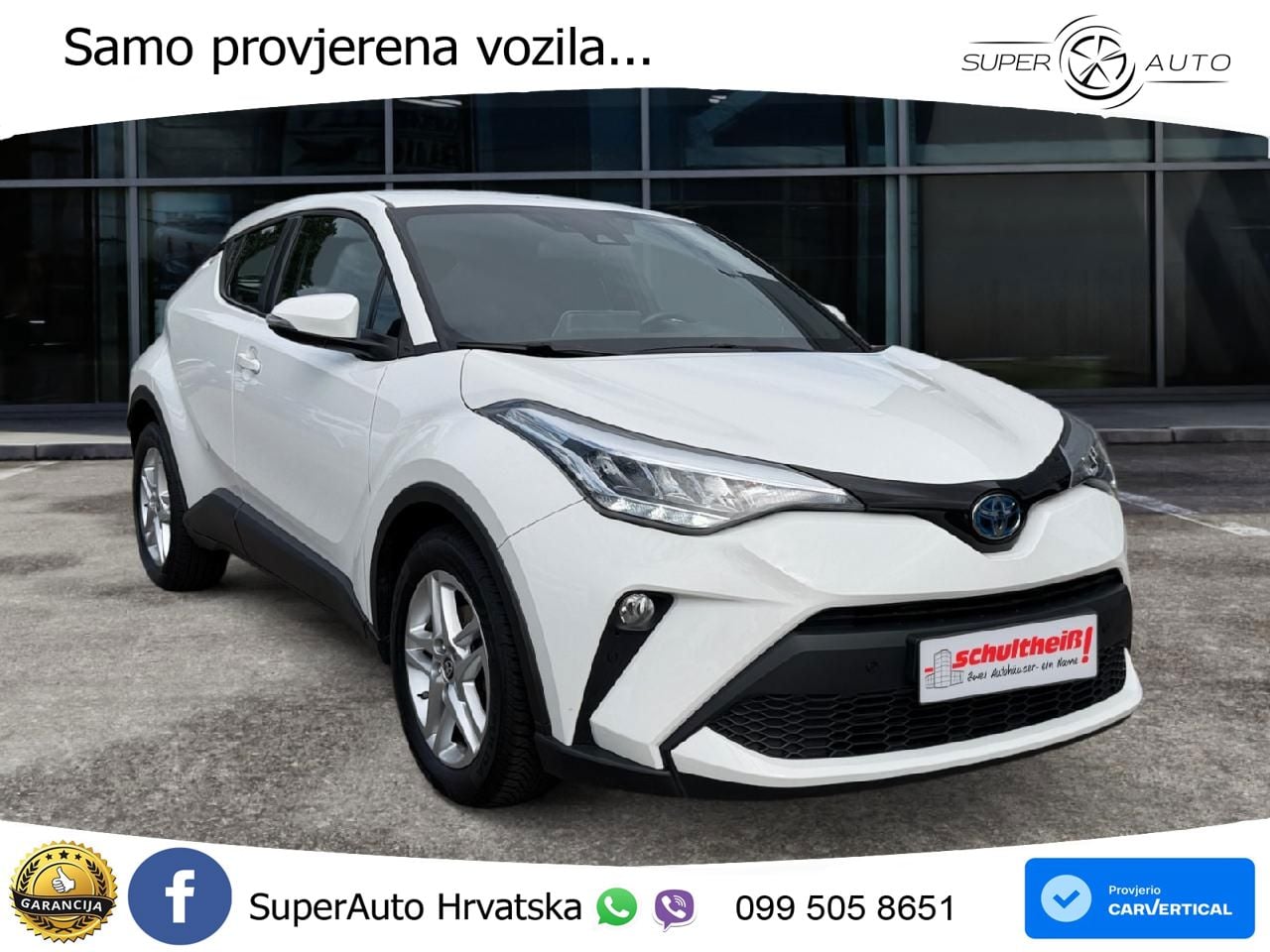 Toyota C-HR 1.8 (122 KS) Hybrid e-CVT Business Edition LED+GR SJED+ACC