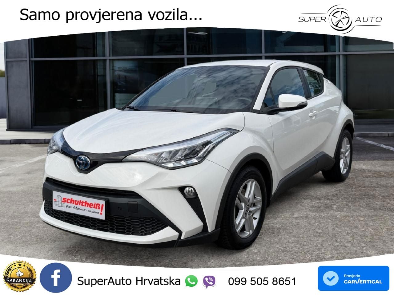 Toyota C-HR 1.8 (122 KS) Hybrid e-CVT Business Edition LED+GR SJED+ACC