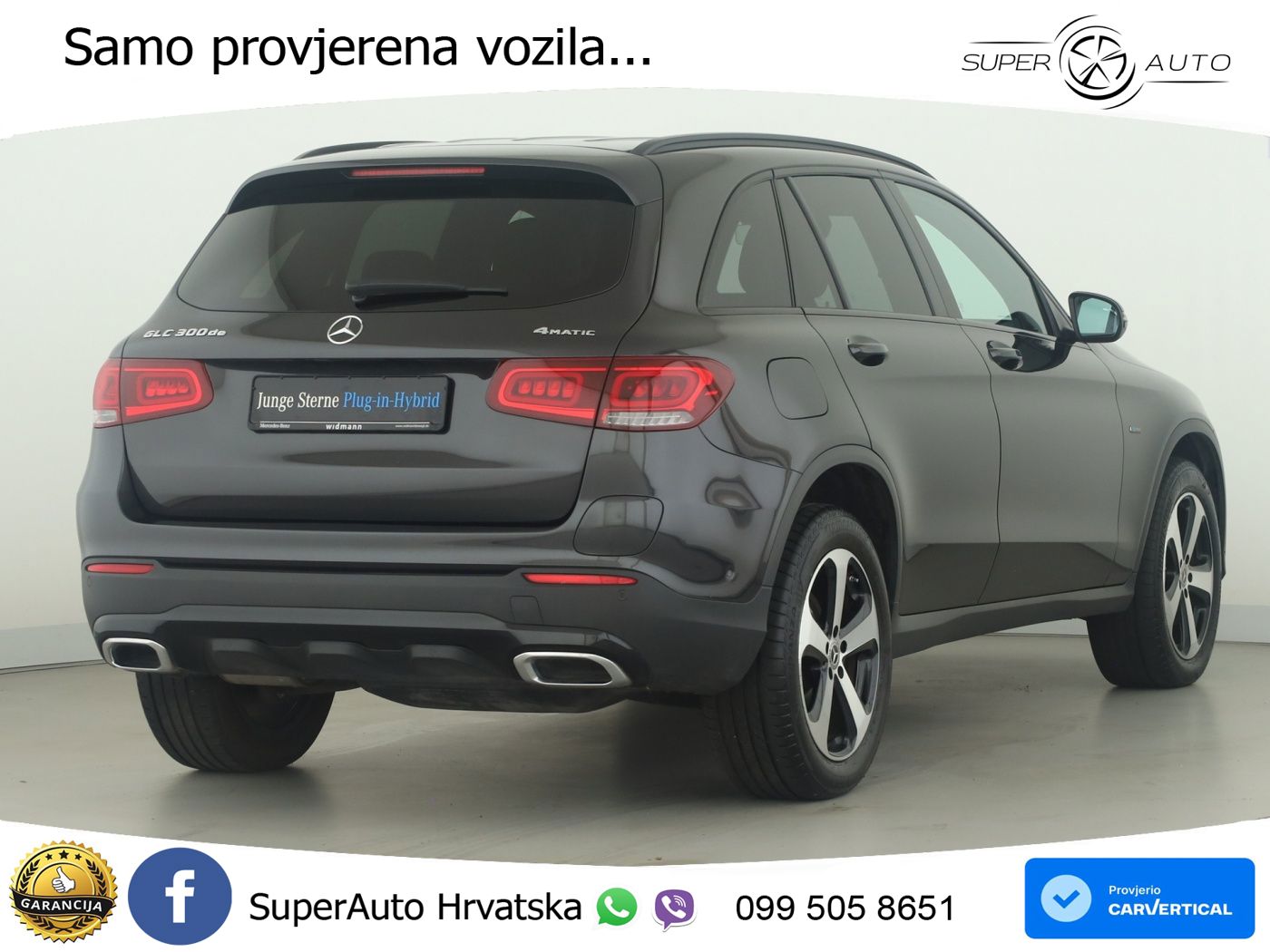 Mercedes GLC 300de (306 KS) 4MATIC 9G-TRONIC Night paket LED+GR SJED+ACC