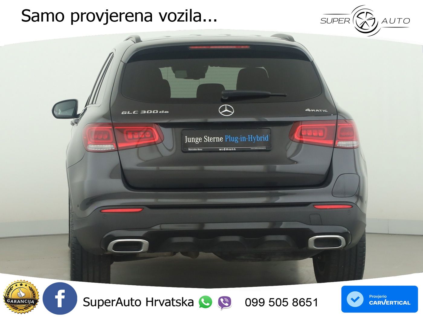 Mercedes GLC 300de (306 KS) 4MATIC 9G-TRONIC Night paket LED+GR SJED+ACC