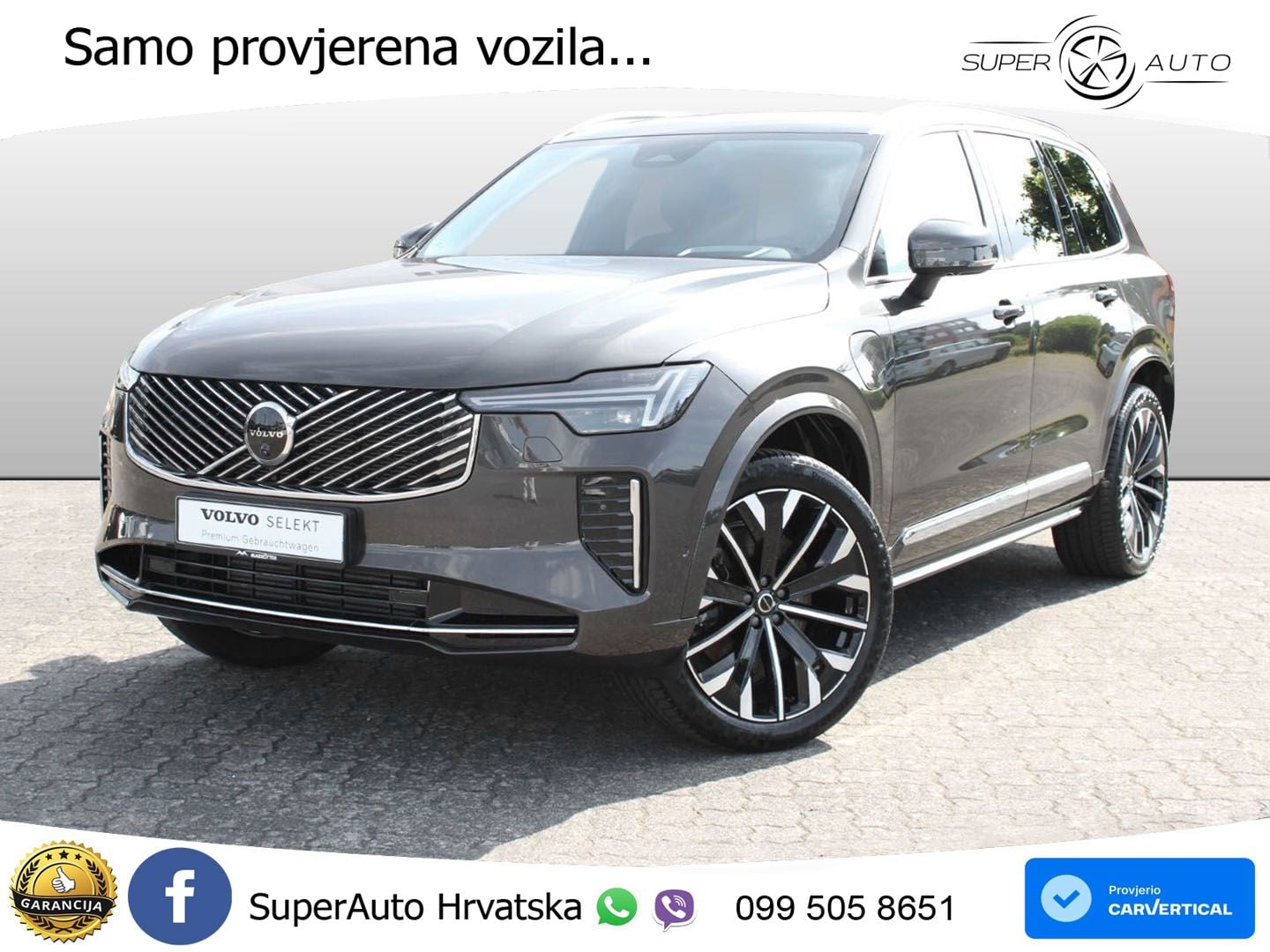 Volvo XC90 2.0 T8 AWD Automatic ACC+HEAD+4xGR SJED+360+PANO