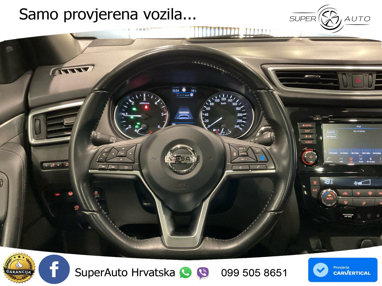 Nissan Qashqai 1.7 dCi (150 KS) 4x4 Xtronic Tekna LED+GR SJED+ACC