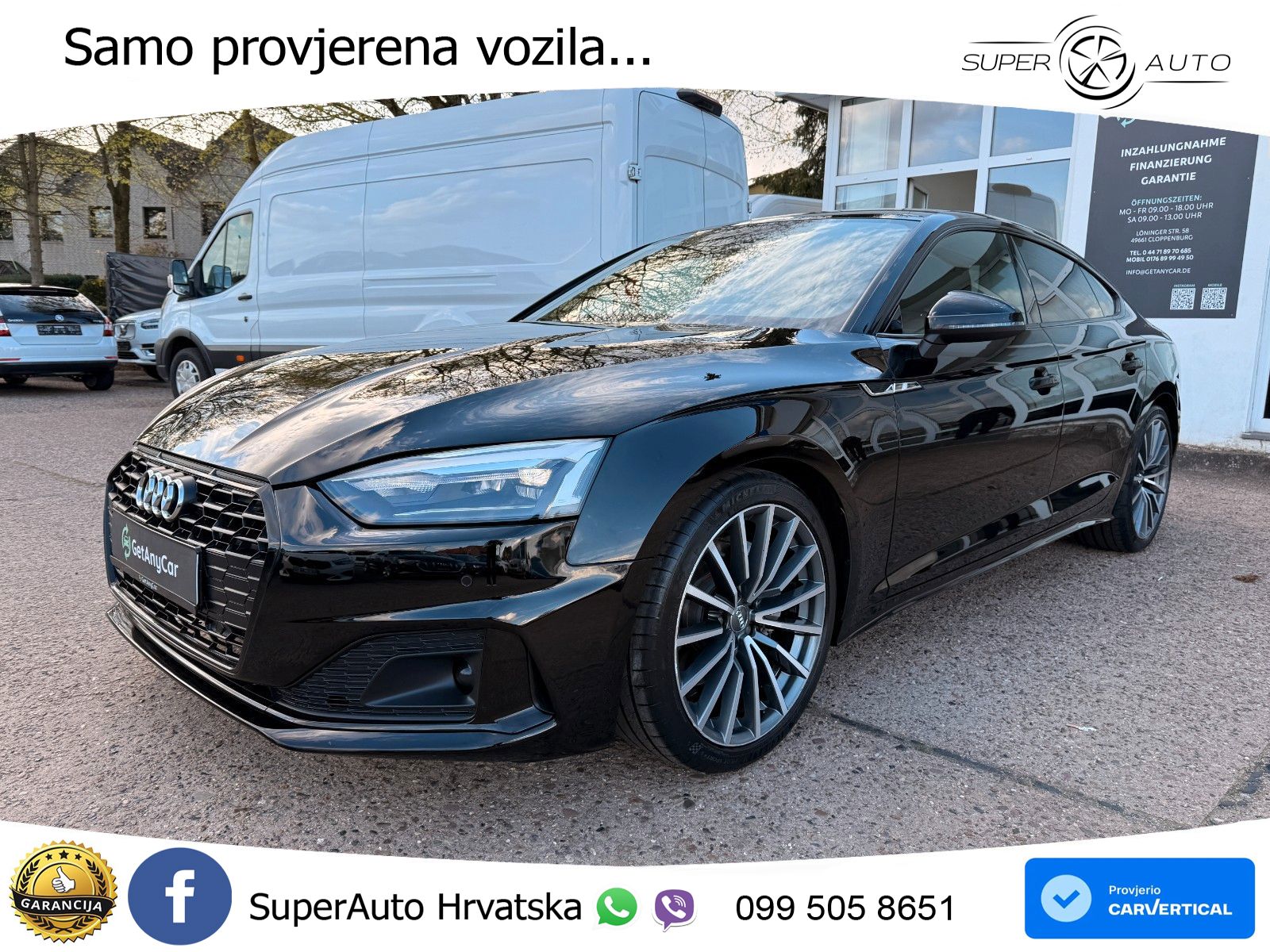 Audi A5 Sportback 40 TDI (190 KS) S tronic advanced