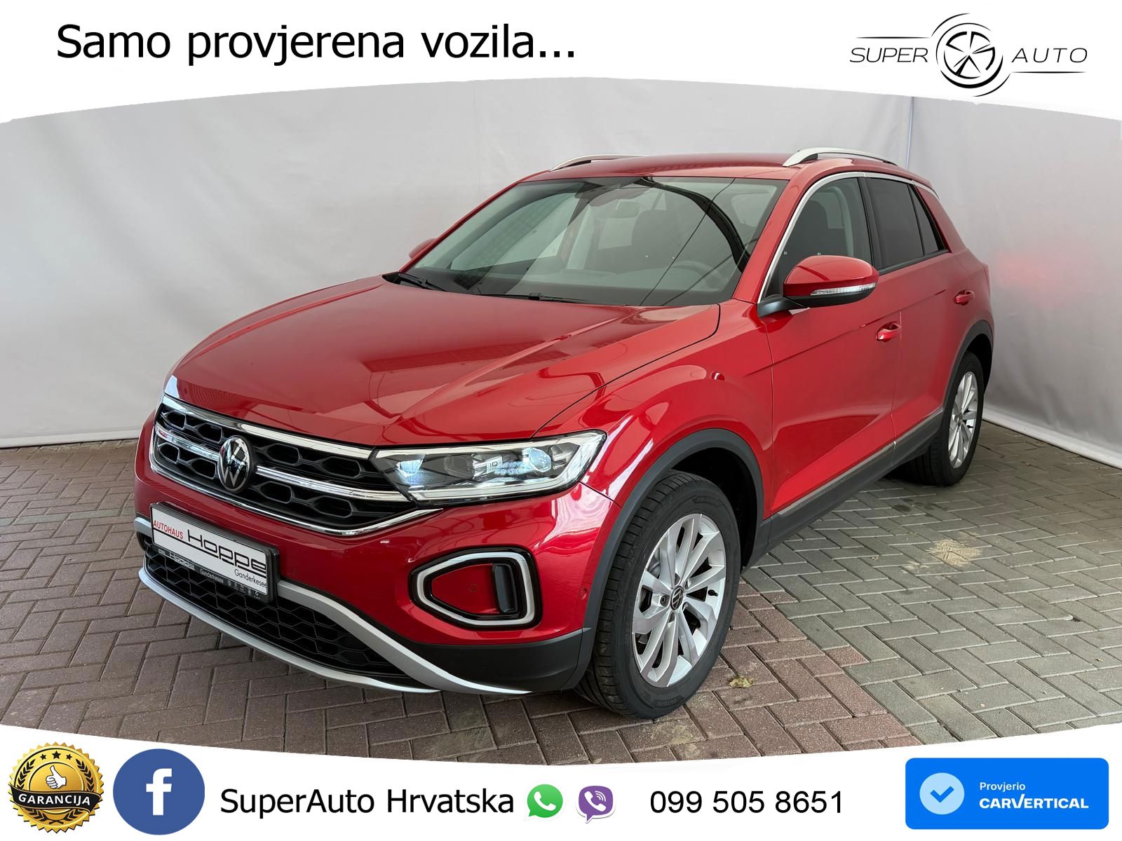 Volkswagen T-Roc 1.5 TSI (150 KS) DSG LED+GR SJED+ACC
