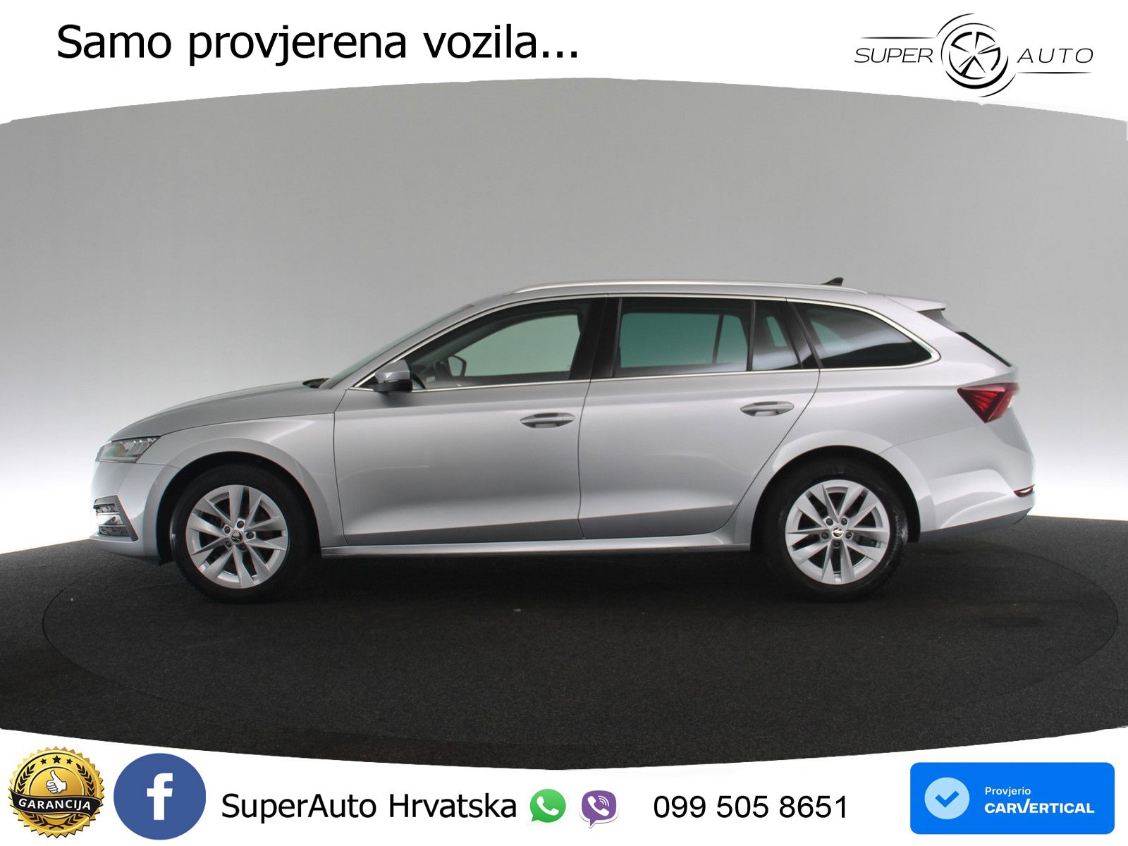 Škoda Octavia Combi 2.0 TDI (150 KS) DSG LED+GR SJED+ACC