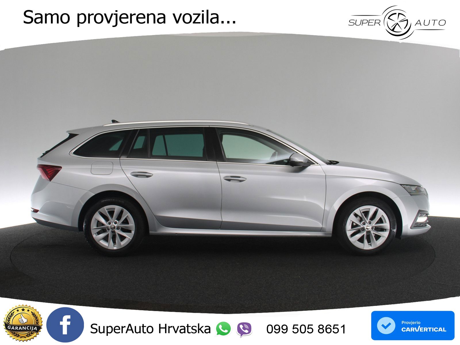 Škoda Octavia Combi 2.0 TDI (150 KS) DSG LED+GR SJED+ACC