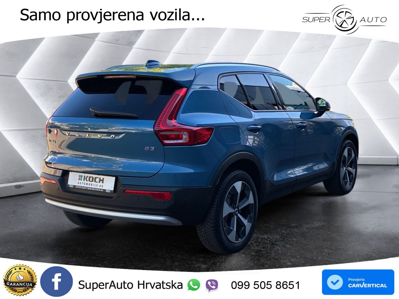 Volvo XC40 2.0 B3 163 KS Automatic LED+ACC