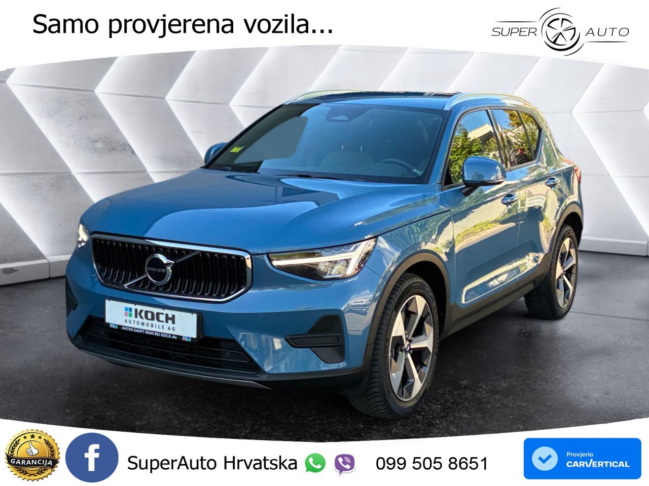 Volvo XC40 2.0 B3 163 KS Automatic LED+ACC