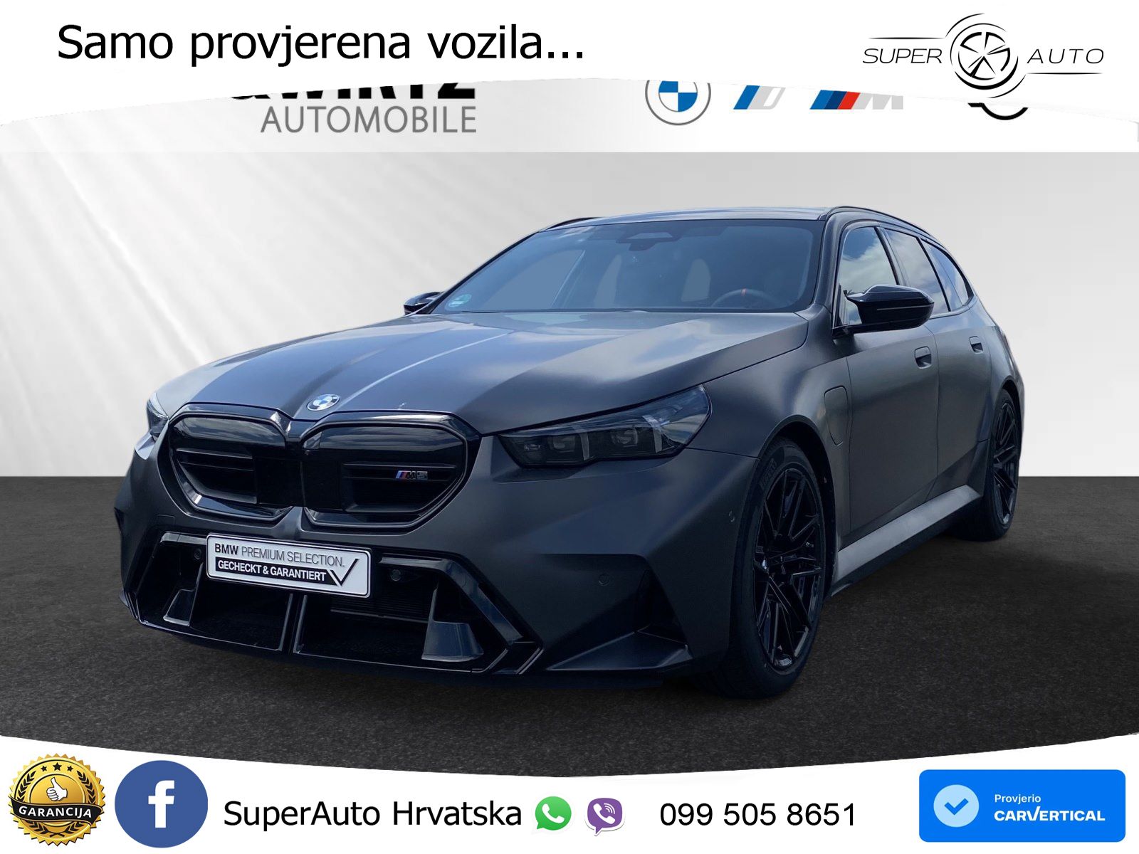 BMW M5 Touring 4.4 V8 (727 KS) xDrive Steptronic LED+GR SJED+ACC